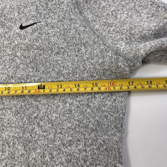 Nike Hoodie Sweatshirt Womens XS Gray Pullover Hypernatural Therma Fit Thumbhole - Picture 2 of 12